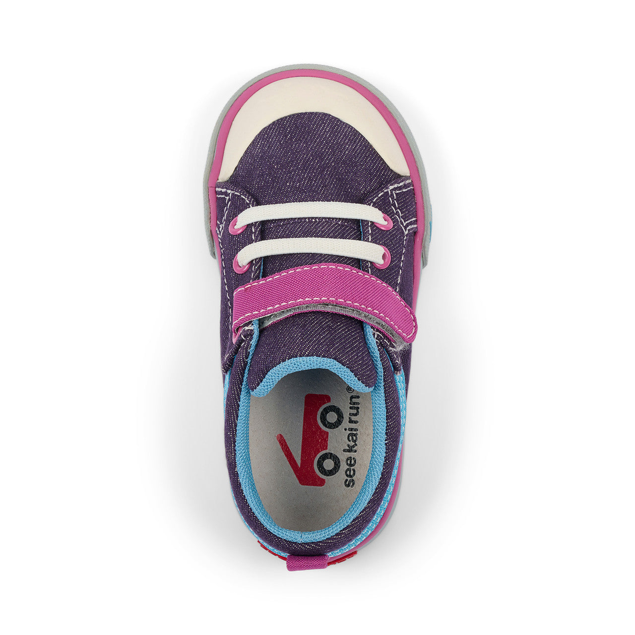 See Kai Run Kristin Purple Denim