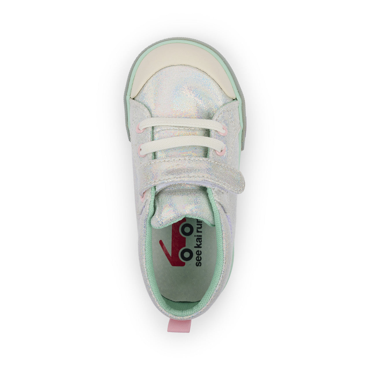 See Kai Run Girl's Kristin Silver Metallic