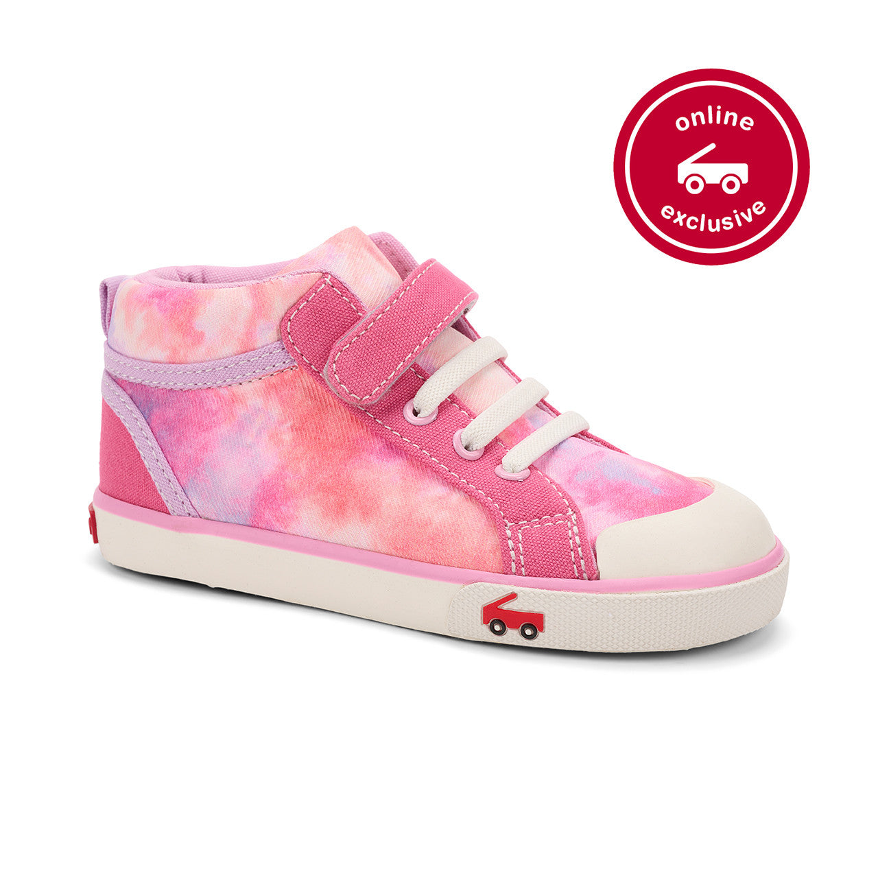 See Kai Run Girl's Peyton Coral/Tie Dye
