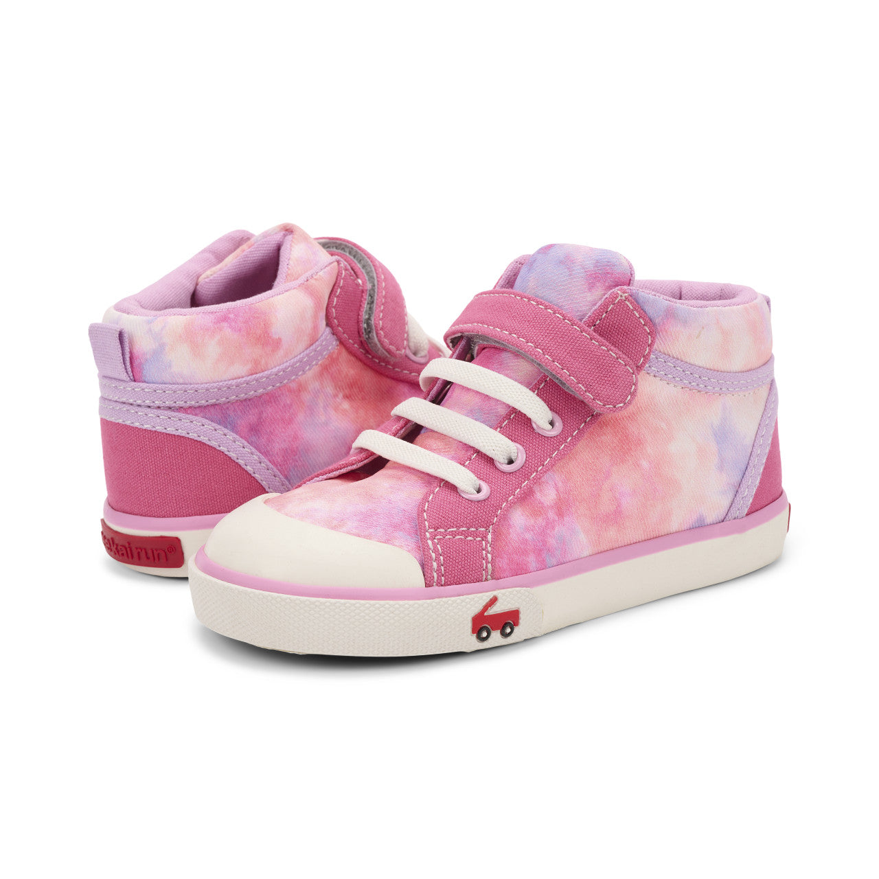 See Kai Run Girl's Peyton Coral/Tie Dye