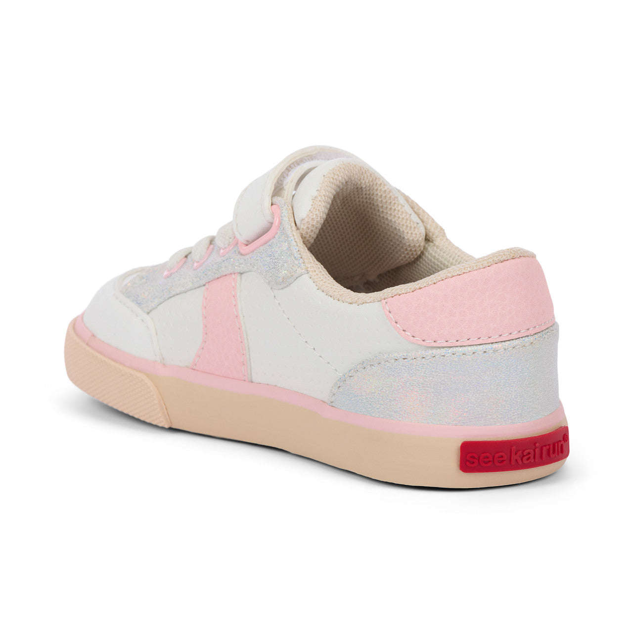 See Kai Run Girl's Connor White/Pink
