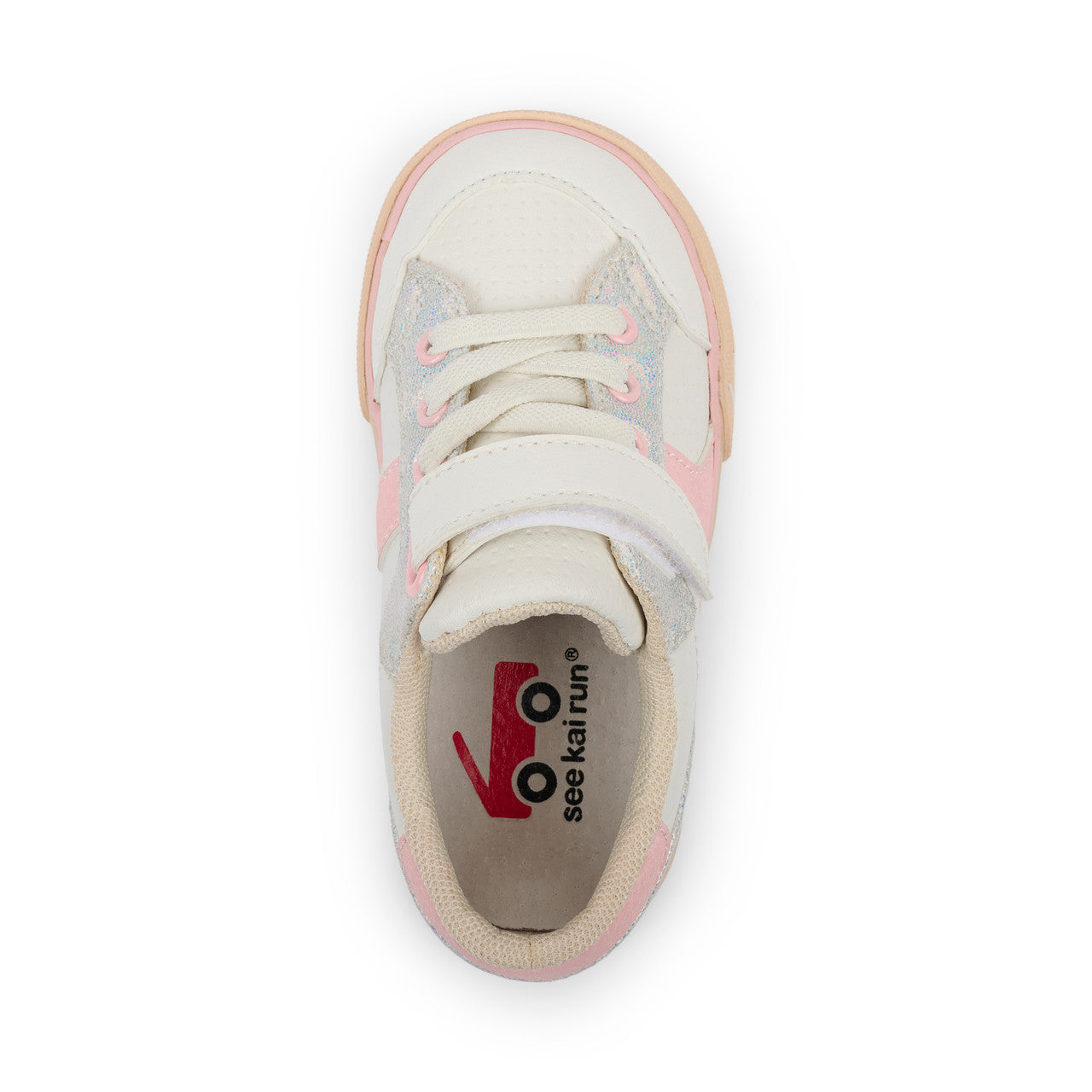 See Kai Run Girl's Connor White/Pink