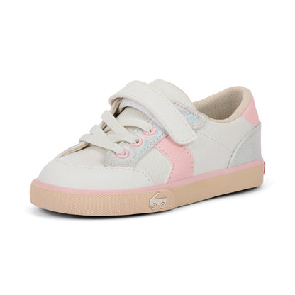 See Kai Run Girl's Connor White/Pink