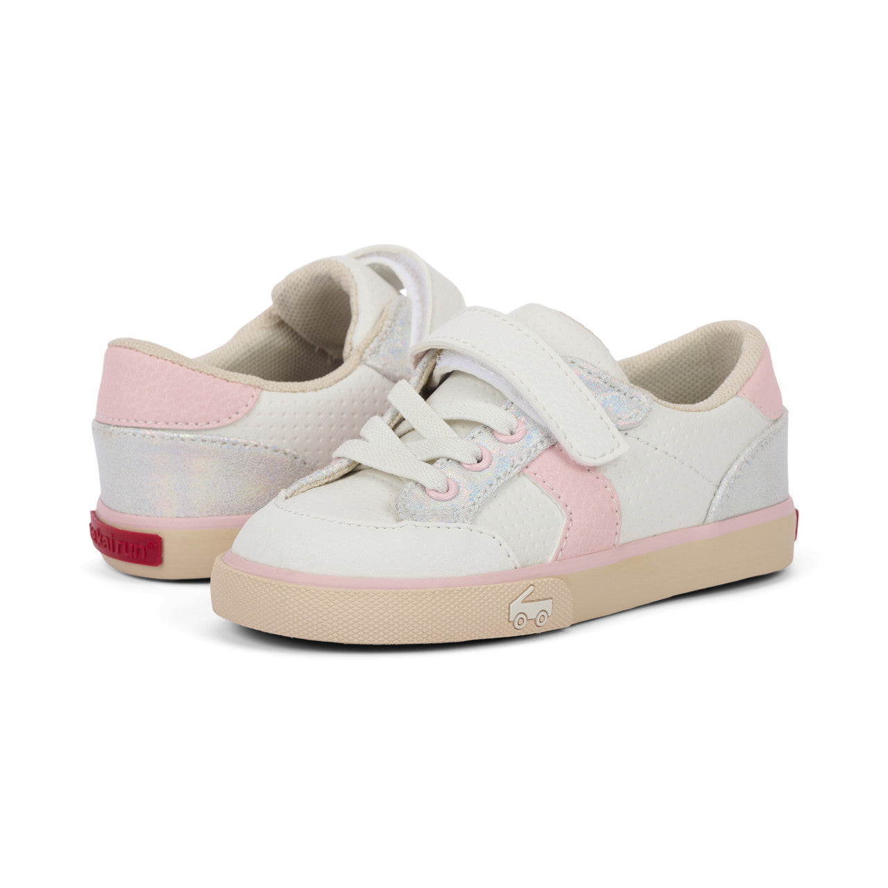 See Kai Run Girl's Connor White/Pink