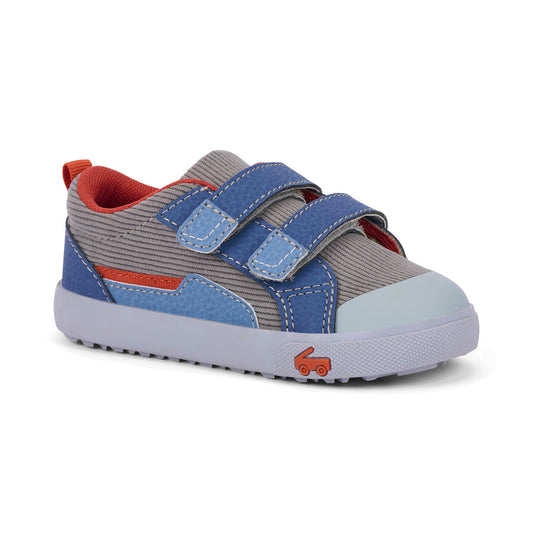 See Kai Run Riley Gray Corduroy