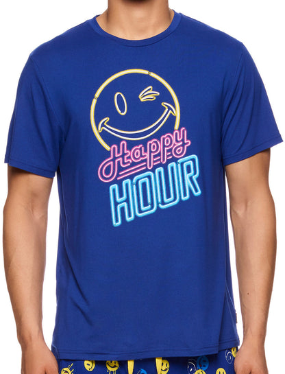 Joe Boxer Men's "Happy Hour" Ultra Soft Lounge Tee