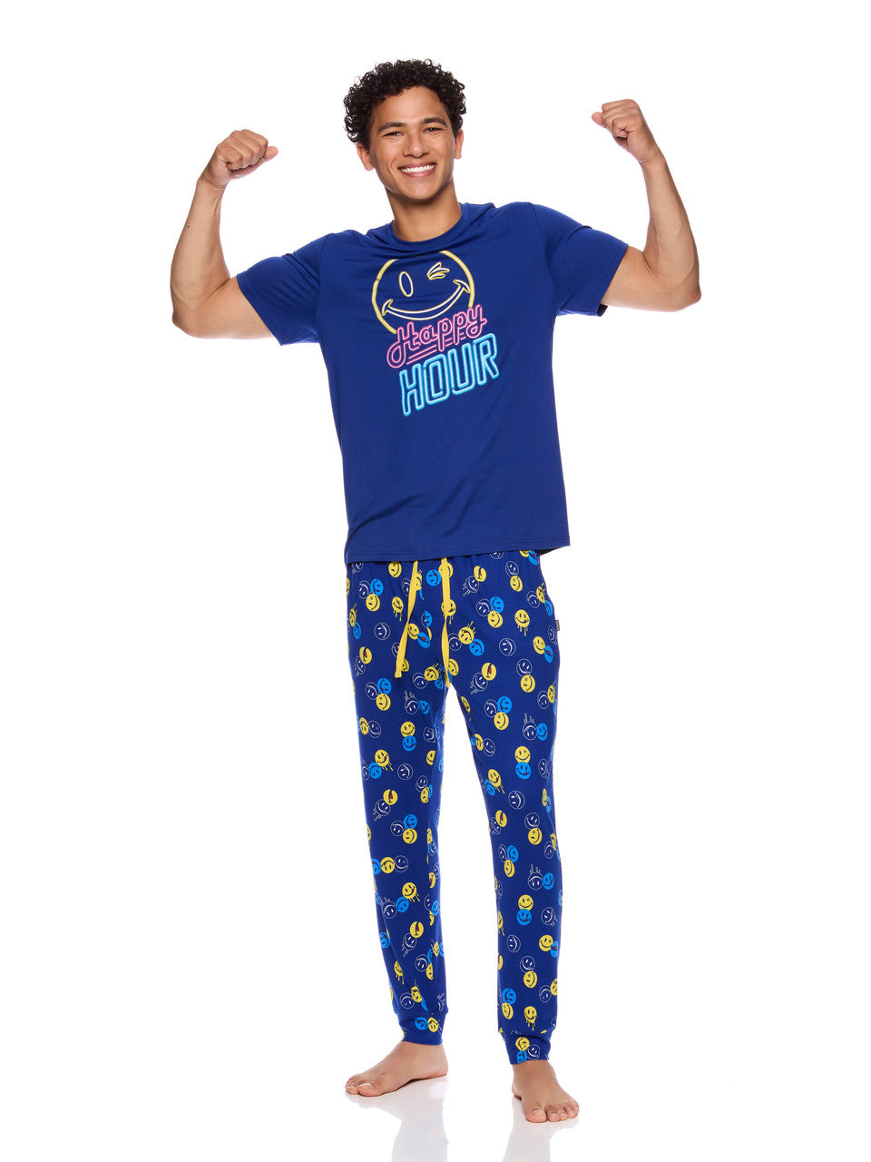 Joe Boxer Men's "Happy Hour" Ultra Soft Lounge Tee