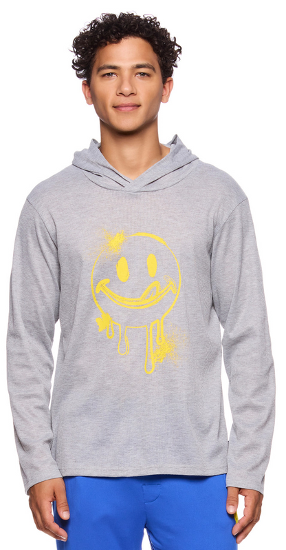 Joe Boxer Men's Drippy Licky Logo Pullover Hoodie