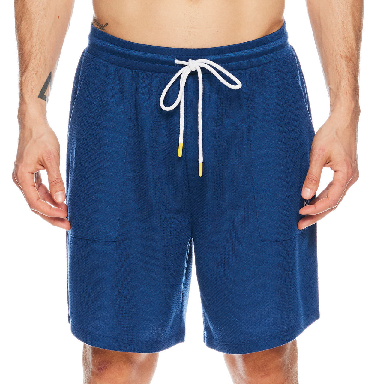 Joe Boxer Men's Navy Blue Moisture Wicking Lounge Shorts