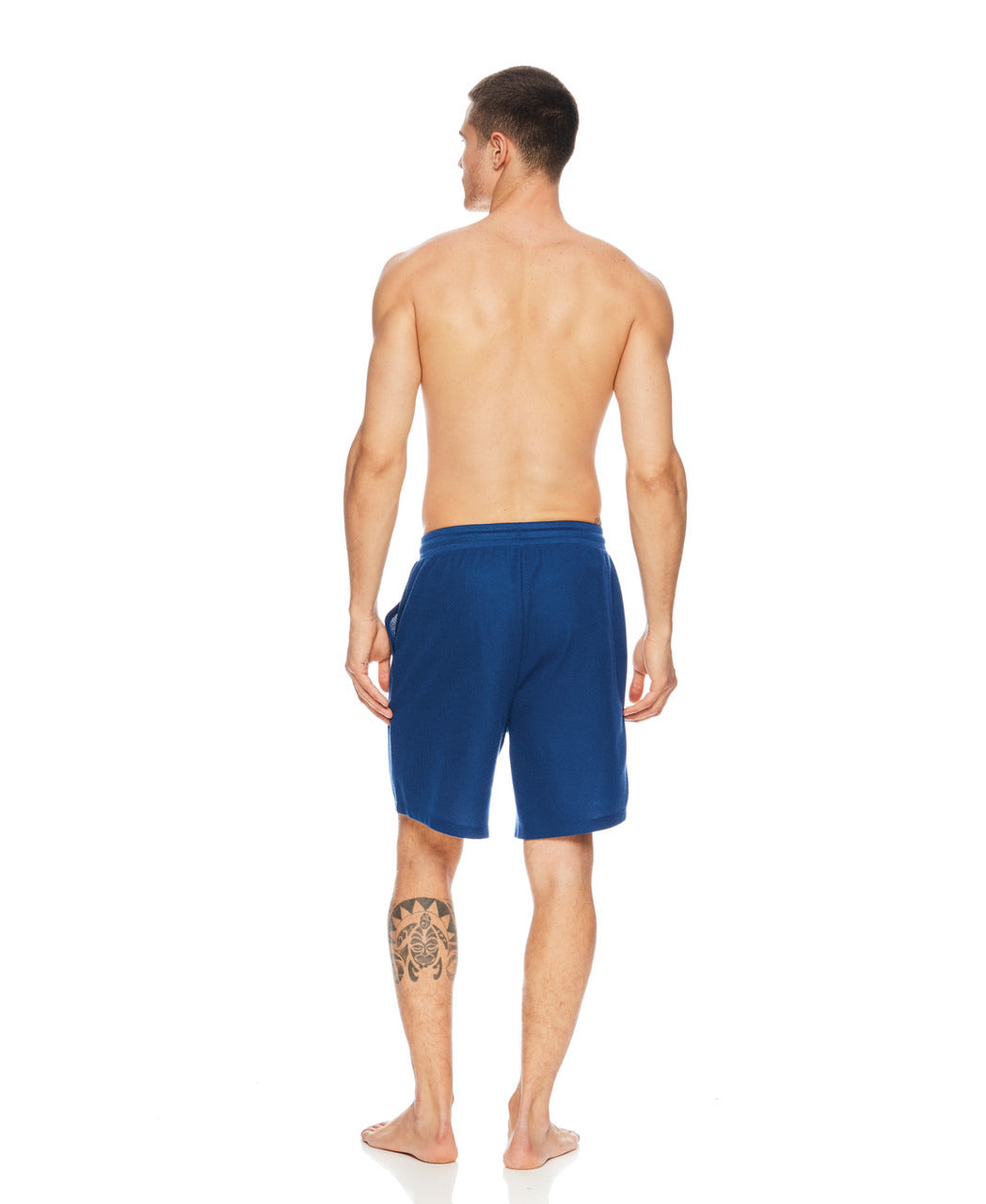 Joe Boxer Men's Navy Blue Moisture Wicking Lounge Shorts