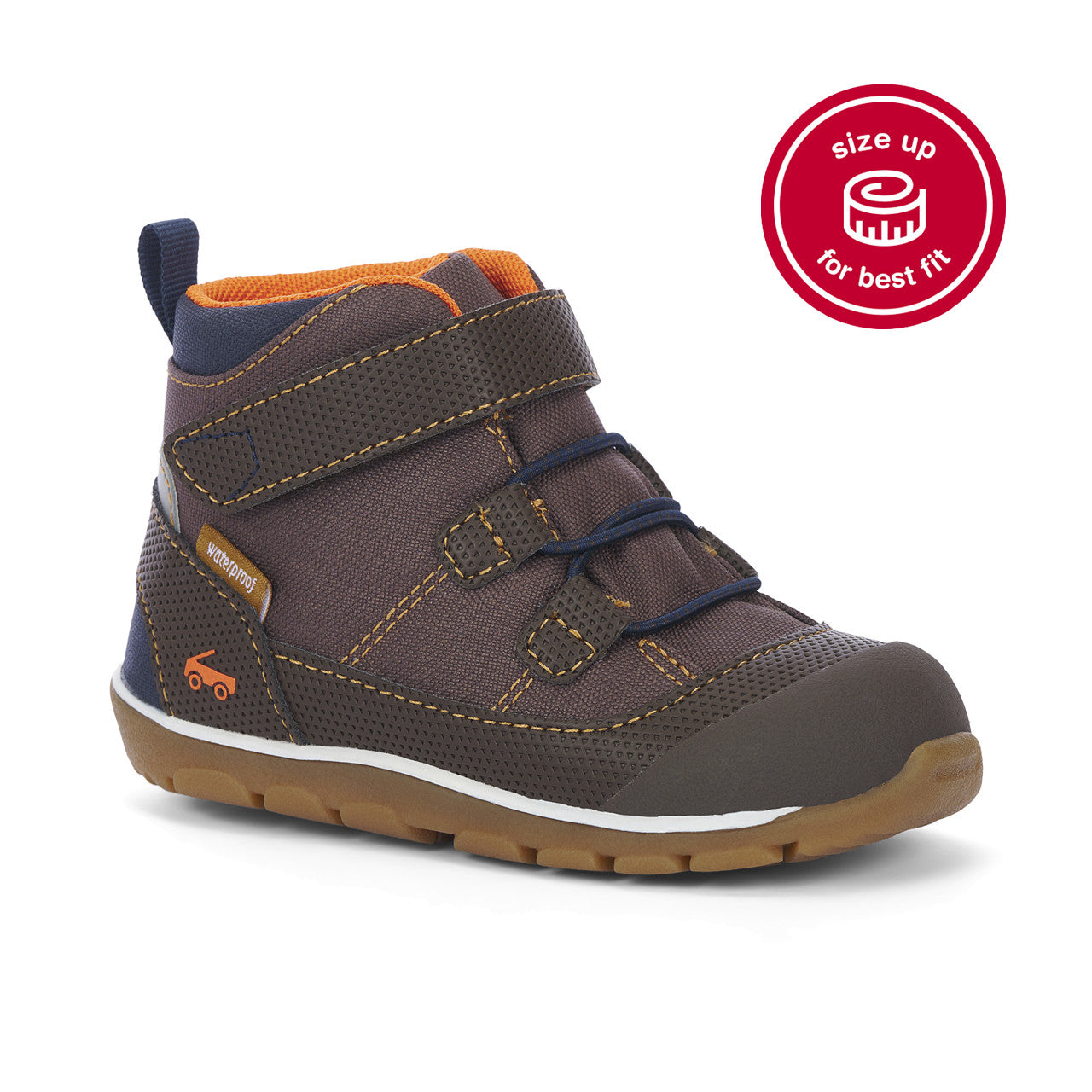 See Kai Run Sam II Waterproof Chocolate Brown