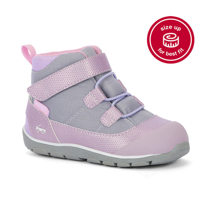 See Kai Run Sam II Waterproof Gray Mauve