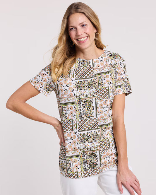 BLAIR Women's Tops Anytime Boatneck Tee 2 (Misses) - x4