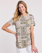 BLAIR Women's Tops Anytime Boatneck Tee 2 (Misses) - x4