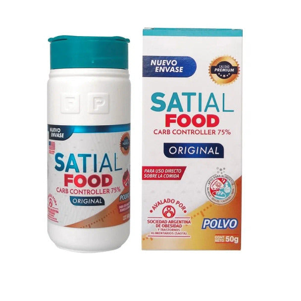 Pampa DirectSatial Original Food Carb Controller Powder Dietary Supplement With Soy Protein & White Bean Extract Carb Blocker, 50 g / 1.76 oz