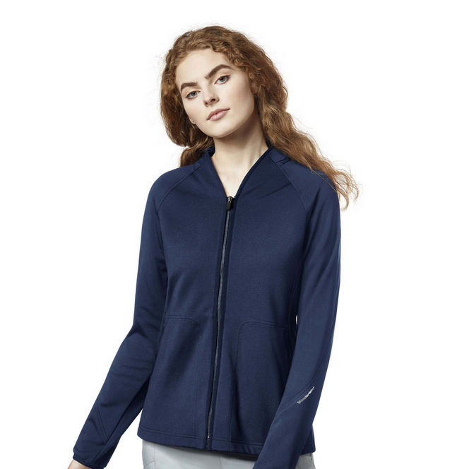 Wink Layers Women's Fleece Full Zip Jacket #8209 1