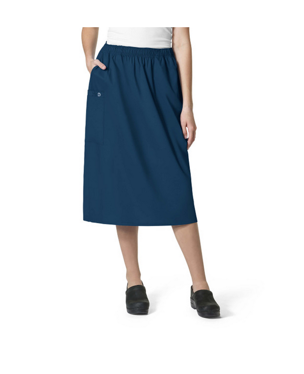 Wink Wonderwork Women's Pull On Cargo Skirt #701 - 1