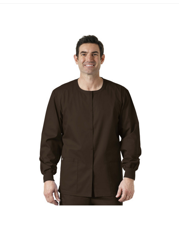 Wink Wonderwork Unisex Snap Front Jacket #800 6