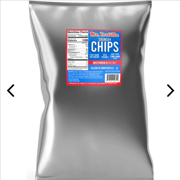 Mr. Tortilla Crunchy Chips Bulk Pack