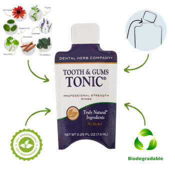 Dental Herb Tonic Mouthwash Minis – 12 pack