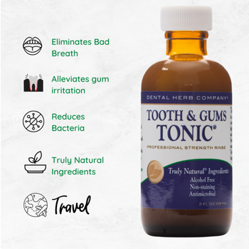 Dental Herb Tonic Mouthwash – Travel Size