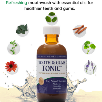 Dental Herb Tonic Mouthwash – Travel Size