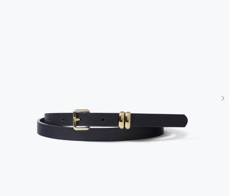 Freda Salvador Rohri Belt - Black Calf