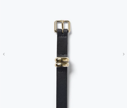 Freda Salvador Rohri Belt - Black Calf