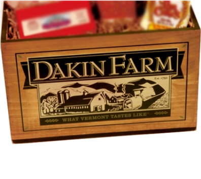 Dakin Farm Dakin Farm Logo Wooden Box