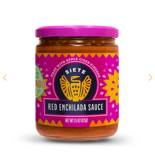 Siete Foods Red Enchilada Sauce - 4 jars