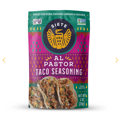 Siete Foods Al Pastor Taco Seasoning - 6 pack