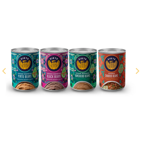 Siete Foods Vegan Beans Mix - 12 Cans