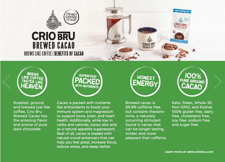 Crio Bru Starter Kit w/ Coffee Maker Basket-Style Filter