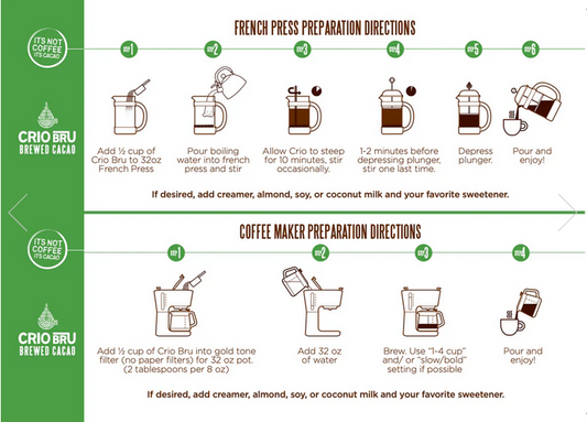 Crio Bru Starter Kit w/ Coffee Maker Basket-Style Filter