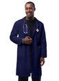 Adar Unisex 39" Lab Coat with Inner Pockets 1