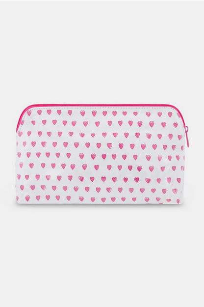 Roller Rabbit Hearts Makeup Bag