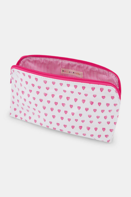 Roller Rabbit Hearts Makeup Bag