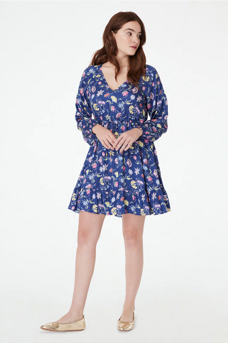 Roller Rabbit Women's Indra Floral Oaklee Dress