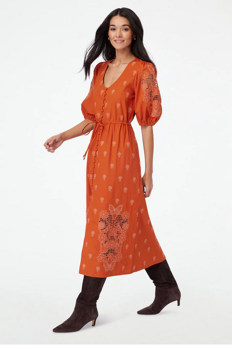 Roller Rabbit Women's Cressida Embroidery Valla Dress