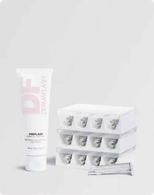 DERMAFLASH Luxe+ Replenishment Kit 12-Week Refill of Edges + PREFLASH