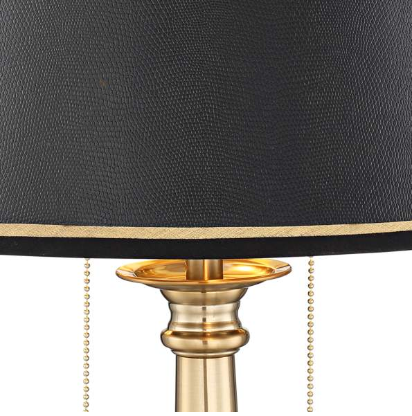 Lamps Plus Barnes and Ivy Georgetown 28 1/2" Brass Traditional Lamp with USB Port