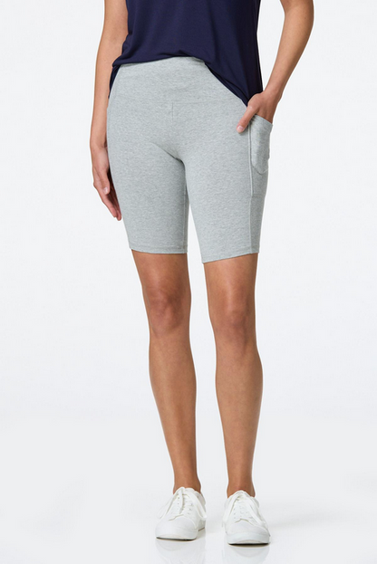 Cato Fashions Women's Gray Bike Shorts