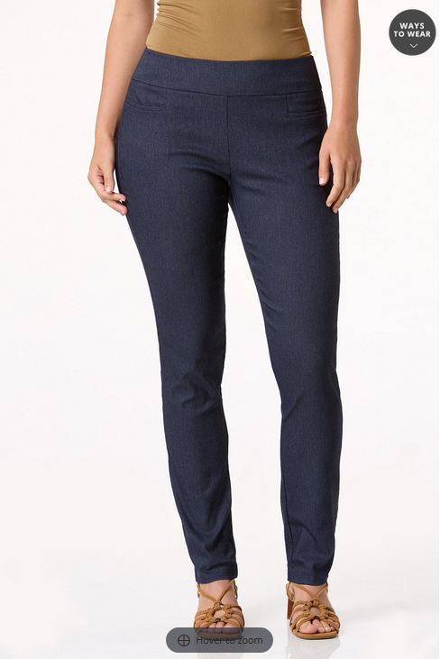 Cato Fashions Women's Denim Blue Pants