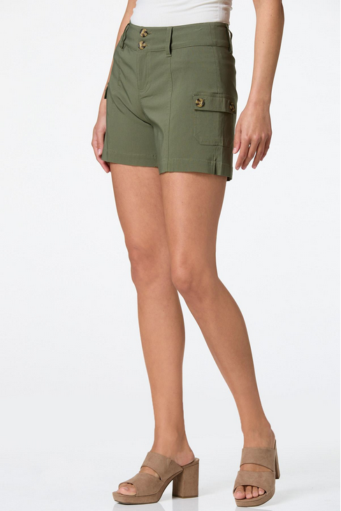 Cato Fashions Women's Cargo Bengaline Shorts