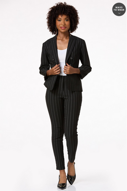 Cato Fashions Women's Pinstripe Pants