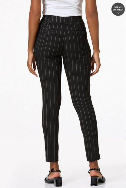 Cato Fashions Women's Pinstripe Pants