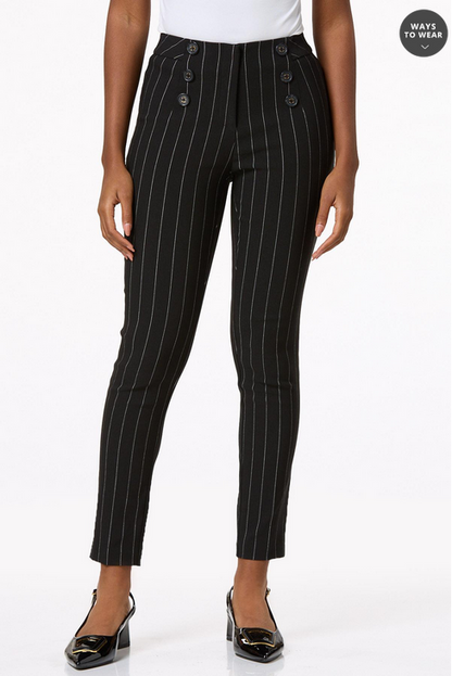 Cato Fashions Women's Pinstripe Pants