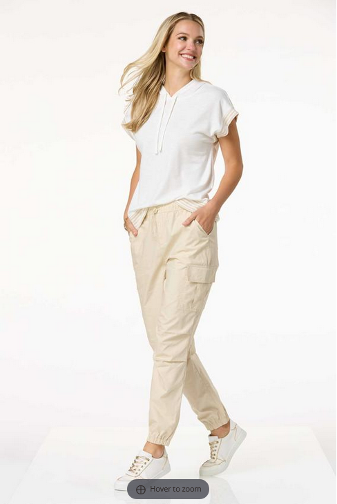 Cato Fashions Women's Lightweight Cargo Joggers