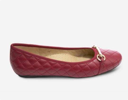 Marmi Shoes Women's Vaneli Stacy - Red Quilted Nappa