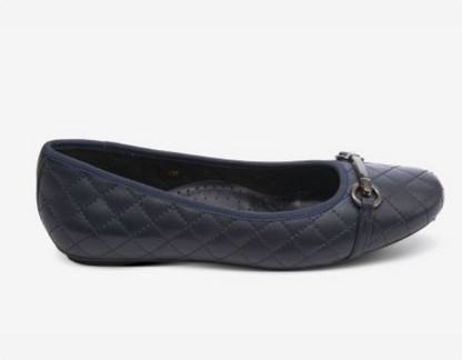 Marmi Shoes Women's Vaneli Stacy - Navy Quilted Nappa